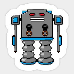 Pixel Robot 221 Sticker